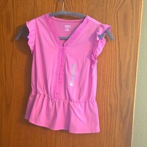 OshKosh Bgosh Size 12 Pink Blouse